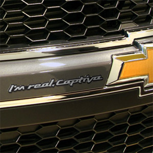 [ Captiva 2012 auto parts ] D-front emblem Made in Korea